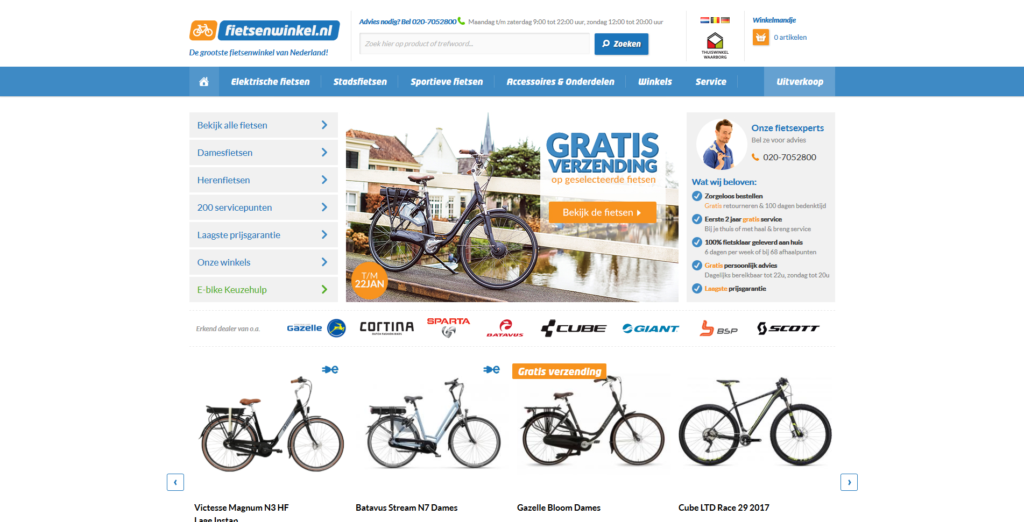 Fiets kopen? Vind de perfecte fiets op Fietsenwinkel.nl!